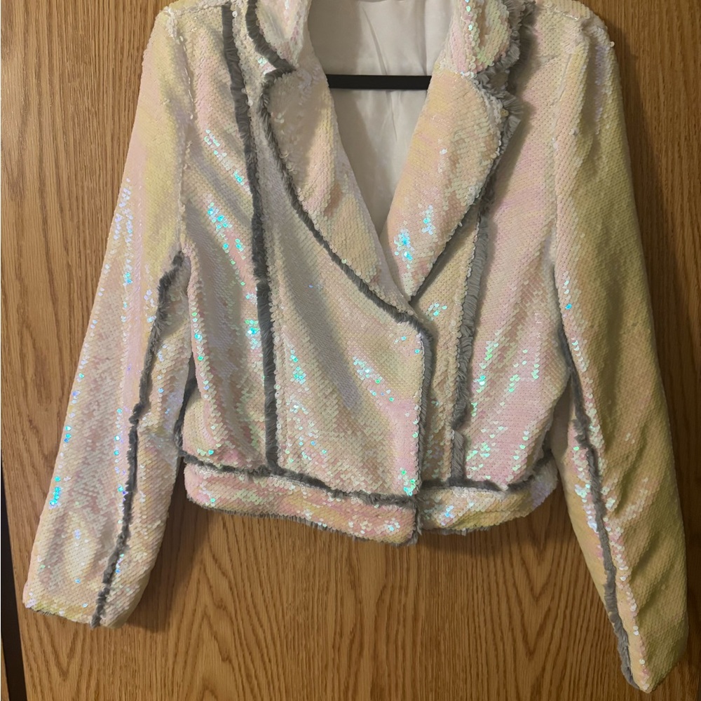 White Classic Blazer Lightweight Suit Jacket